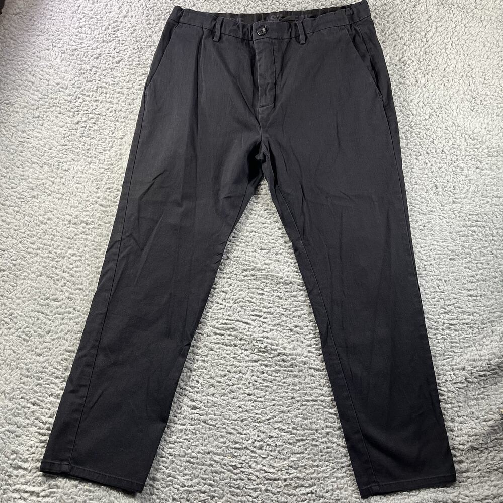 Ash & Erie Daybreaker Pants Mens 36x28 Drawstring Travel Tech Slim Casual